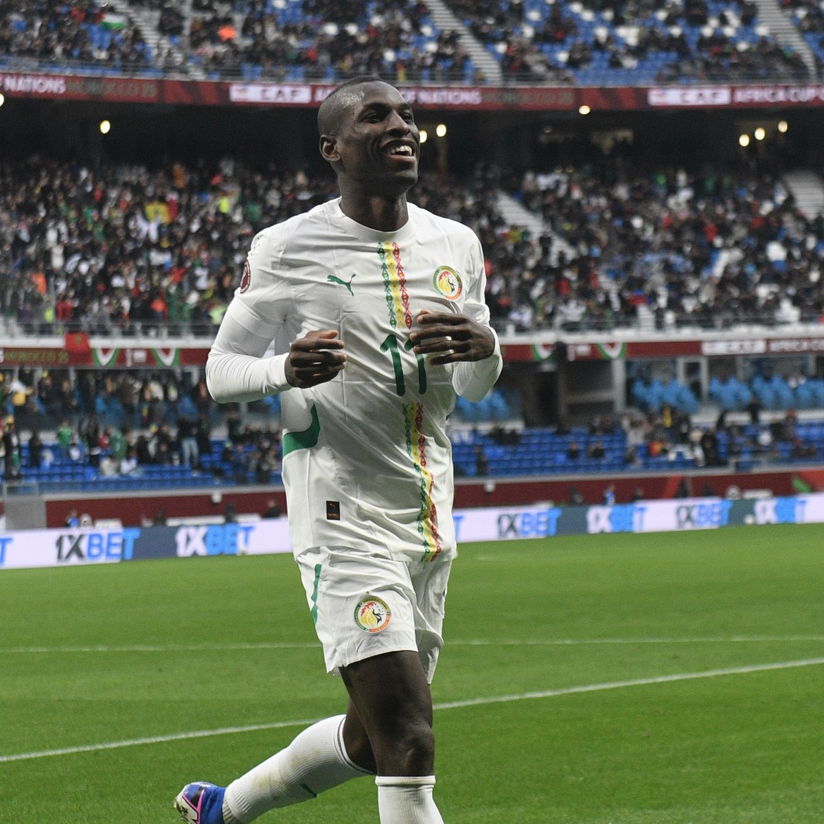Nicolas Jackson. Control. Composure. 🌟🇸🇳 #TotalEnergiesAFCON2025