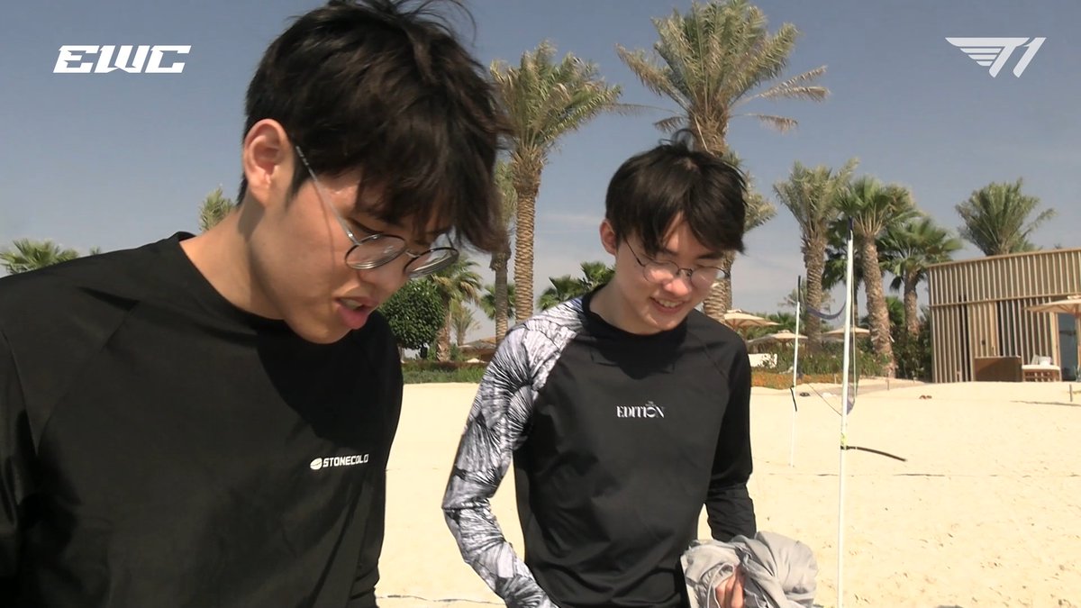 The final episode of T1’s vacation with Red Sea Global ! 📺: #TogetherAs1 #TheRedSea
