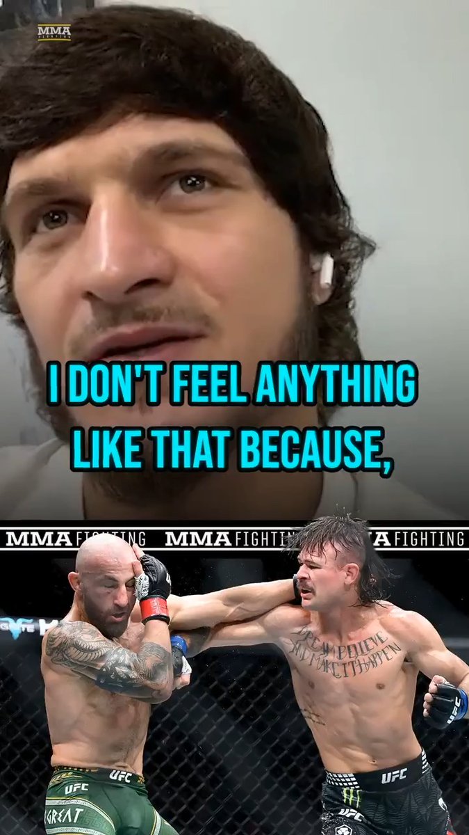 Movsar Evloev holds no ill will towards the #UFC for passing him over for the next title shot: "I lost my chance with pulling out. … [Diego Lopes] deserved it. A lot of people like to see his fights. They did it. Now it’s our turn." (🎥 Damon Martin)