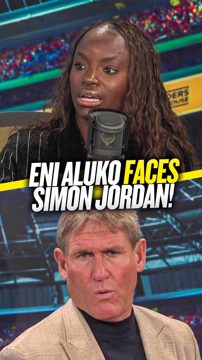 ✅ Eni: "The reality is I have been good enough for 11 years!" 😤 Simon: "The sheer weight of entitlement that you seem to believe you have would re-sink the Titanic!" Simon Jordan and Eni Aluko debate her comments about Ian Wright and her role as a pundit in women's football.