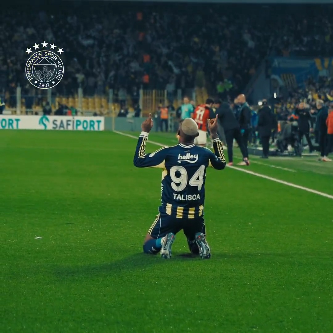 Tüm görkemiyle gollerine devam ediyor. Anderson Talisca. 💫