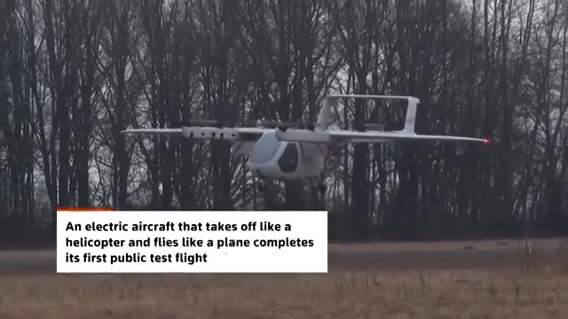 ERC System conducted the first public test flight of what it says is one of Europe's largest electric vertical takeoff aircraft (eVTOL). The 2.7-tonne prototype is designed for heavy-lift missions including patient transport and military logistics