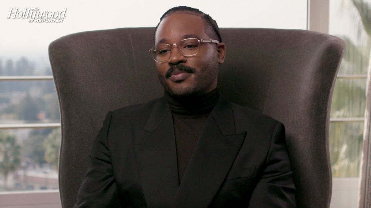 On set of his #THRCover shoot, #Sinners writer and director Ryan Coogler talks about the scene that he can't believe he and the crew pulled off featuring Michael B. Jordan and more.