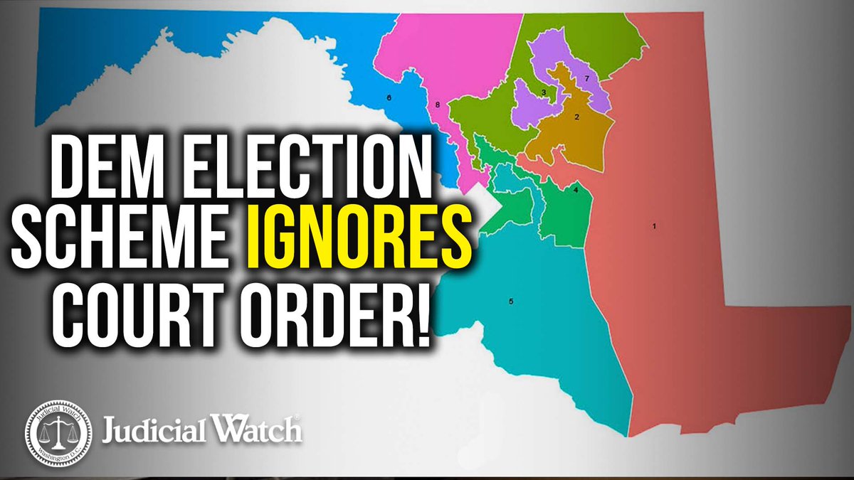 ELECTION RIGGING? Maryland Dems' Outlaw Congressional Maps!