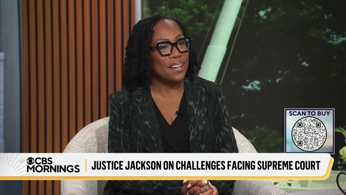 Justice Ketanji Brown Jackson received a Grammy nomination for the audio book version of her memoir, “Lovely One” — and now, the Supreme Court justice is out with an edition of the book for young adults. The justice shares what she hopes young readers take away from her book, why she included an epilogue about the distractions of phones and social media and how the Supreme Court models “learning how to disagree without being disagreeable.” CBS earns commission on purchases through Amazon.