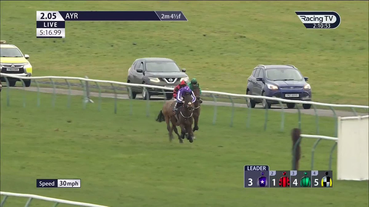 It's now 189 for the season for Sean Bowen as Ballymackie strikes again in the Watch On Racing TV Handicap Chase for Olly Murphy