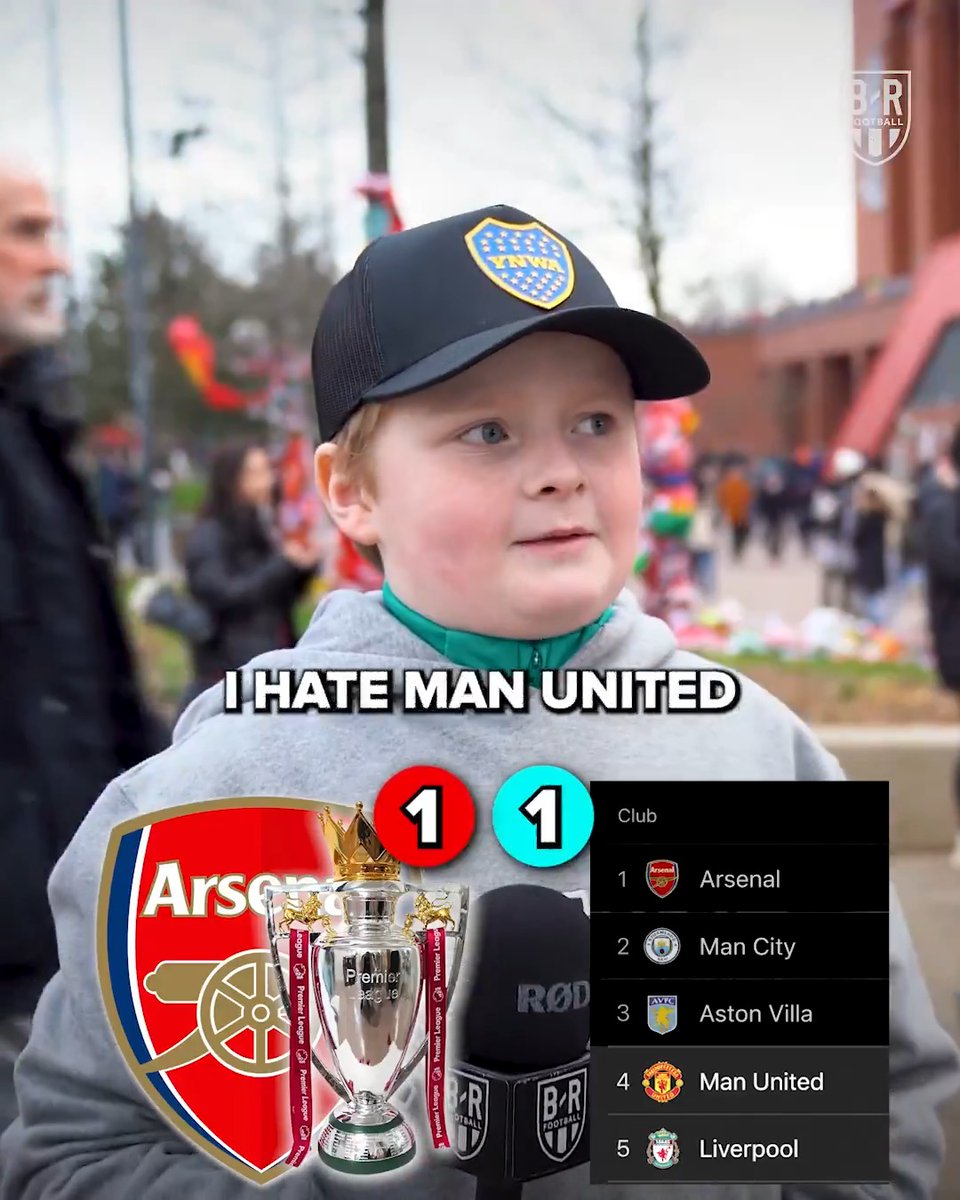 What’s worse for Liverpool fans: Finishing below Man Utd, or Arsenal winning the league? ⚖️😖 (w/ Miles 🫰🏾🇬🇭)