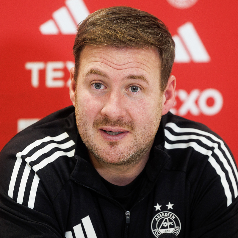 Peter Leven spoke to the media ahead of our game with Dundee United.