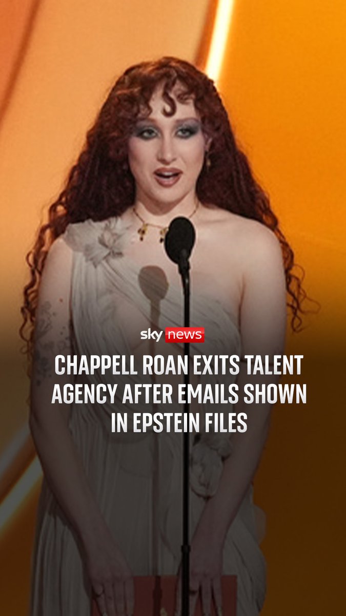 US singer Chappell Roan has announced she is leaving her talent agency, after emails between its founder and Ghislaine Maxwell were featured in the Epstein files. Read more: