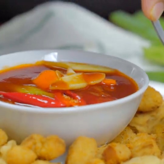Mau bikin saus asam manis sendiri? ini dia rumusnya... #asammanis