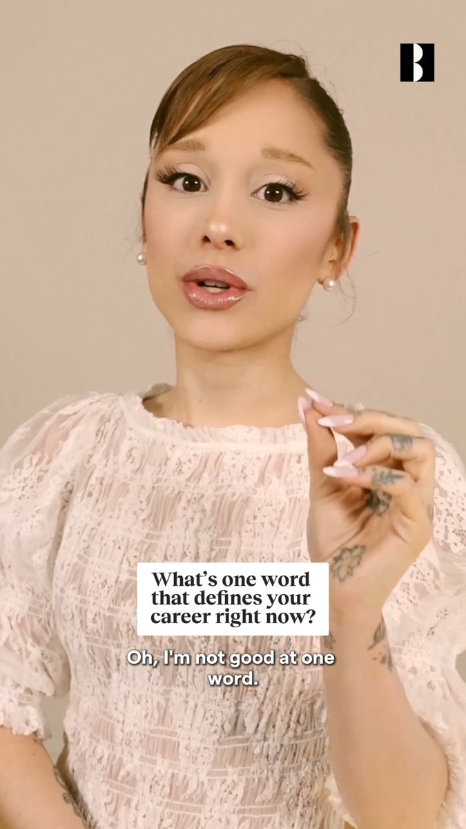 For Ariana Grande, the right project is one that challenges her and allows her to add something meaningful to the work. If you want to hear more, mark your calendars for THIS Thursday's In the Envelope: The Actor’s Podcast episode drop at 11 a.m. ET: