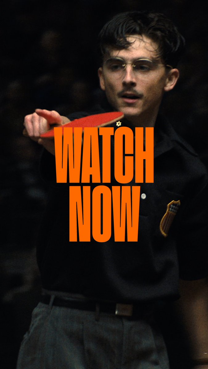 Experience the 9x Academy Award-nominated MARTY SUPREME — buy or rent now on the Apple TV app.