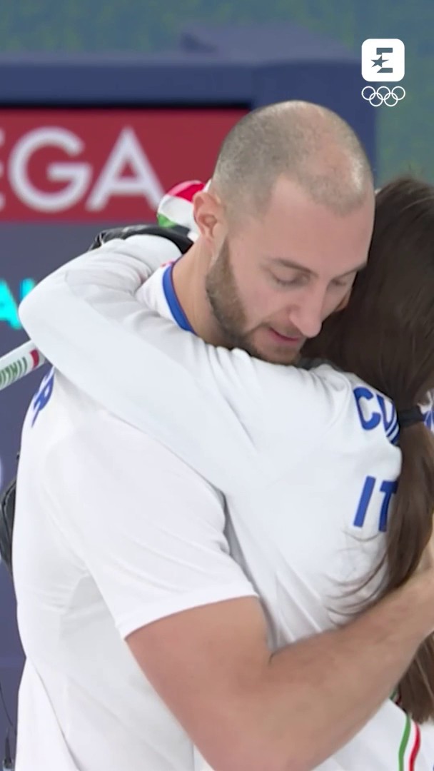 Il tiro finale di Stefania Constantini che regala la medaglia di bronzo alla coppia azzurra!