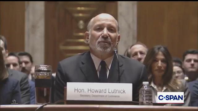 Sen. Chris Van Hollen: "Did you in fact make the visit to Jeffrey Epstein's private island?" Howard Lutnick: "I did have lunch with him as I was on a boat going across on a family vacation…We had lunch on the island, that is true."