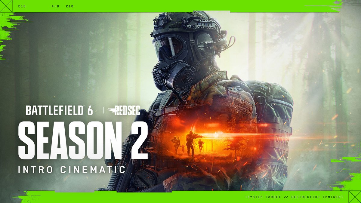 Season 2 takes the fight to the mountains of Germany on Feb. 17 🗻 A NATO airbase is the objective, and the battle to reclaim it could ignite global consequences. 🔔 Gameplay Trailer premiere: #Battlefield6