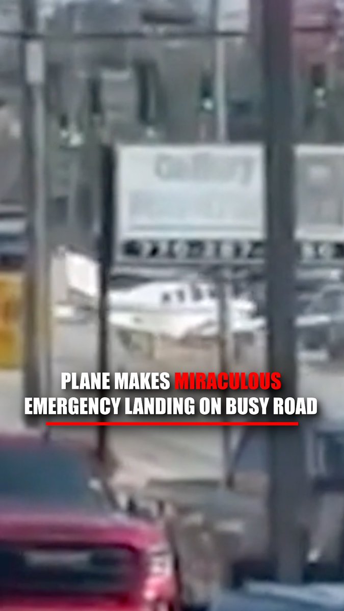 WATCH: Plane crash-lands on a busy Georgia roadway, slamming into multiple vehicles and injuring several people.