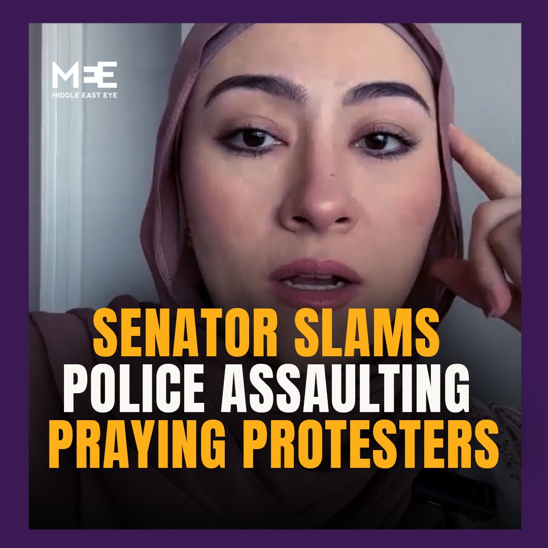 Australian Senator Fatima Payman spoke out against police targeting of praying protesters in Sydney. On Monday, police attacked praying protesters during a peaceful protest against the visit of Israeli President Isaac Herzog.