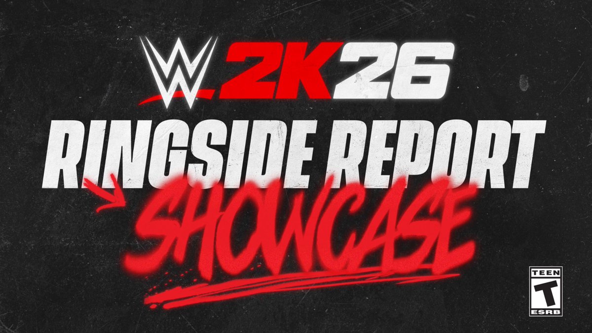 Ringside Report #2 is here 👊 CM Punk takes center stage in Showcase Mode, blending real history with “what if” moments and fantasy matchups. #WWE2K26