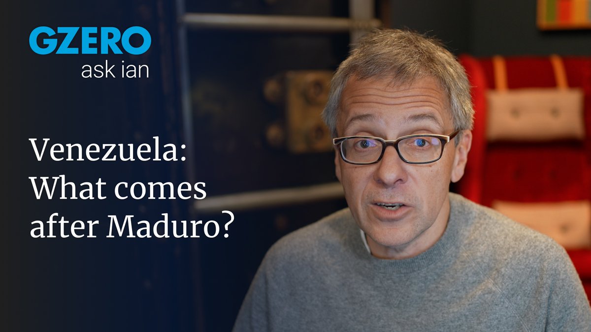 venezuela wasn’t just unstable. it was exporting chaos across south america. that’s why maduro’s removal is widely supported. GZERO Media