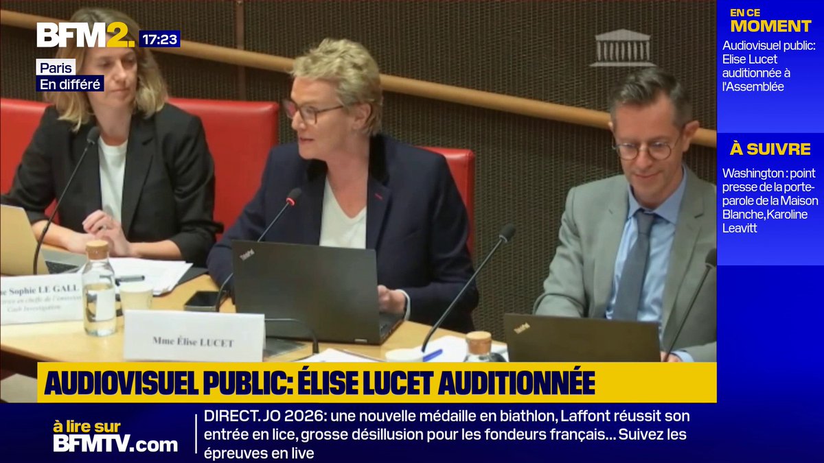💬"Notre indépendance est notre totem" Selon Élise Lucet, le magazine Cash investigation "ne pourrait pas exister ailleurs qu'à France Télévisions" #BFM2