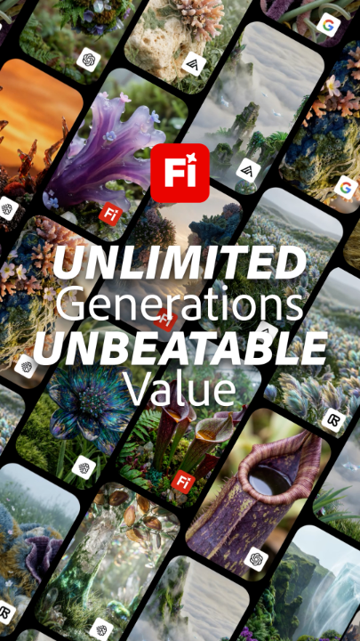 Unlimited means the experiment never ends. Enjoy unlimited generations in Firefly on all image models (up to 2K) and the Firefly Video Model until March 16. Explore unreal landscapes with the best models today. What will you create with no limits? Try it today: