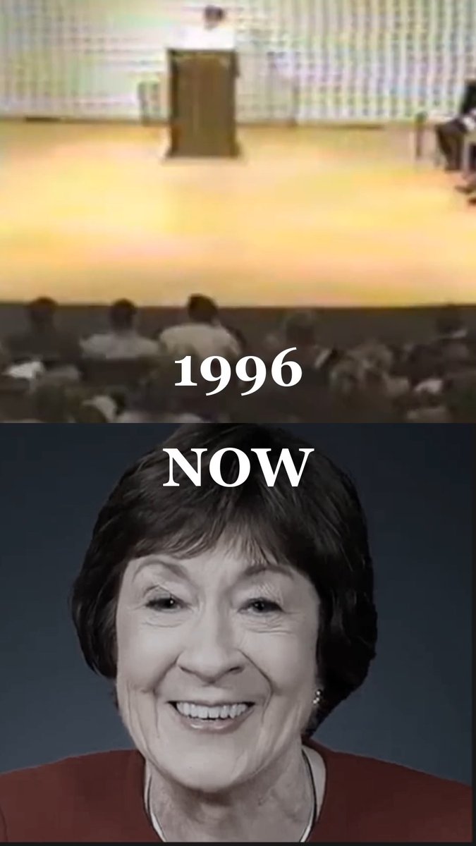BREAKING: Susan Collins just announced she’s running for a sixth term in the Senate. 30 years ago, she promised to only run for two terms.