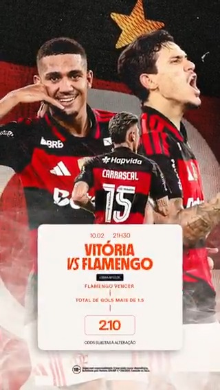 Tem coisa que o torcedor reconhece de longe. É o Manto, é o jeito de jogar, é o talento. Hoje, o Flamengo entra em campo e a Nação confia. 🔴⚫⚽ #Confia #Betano #NacaoConfia #ad