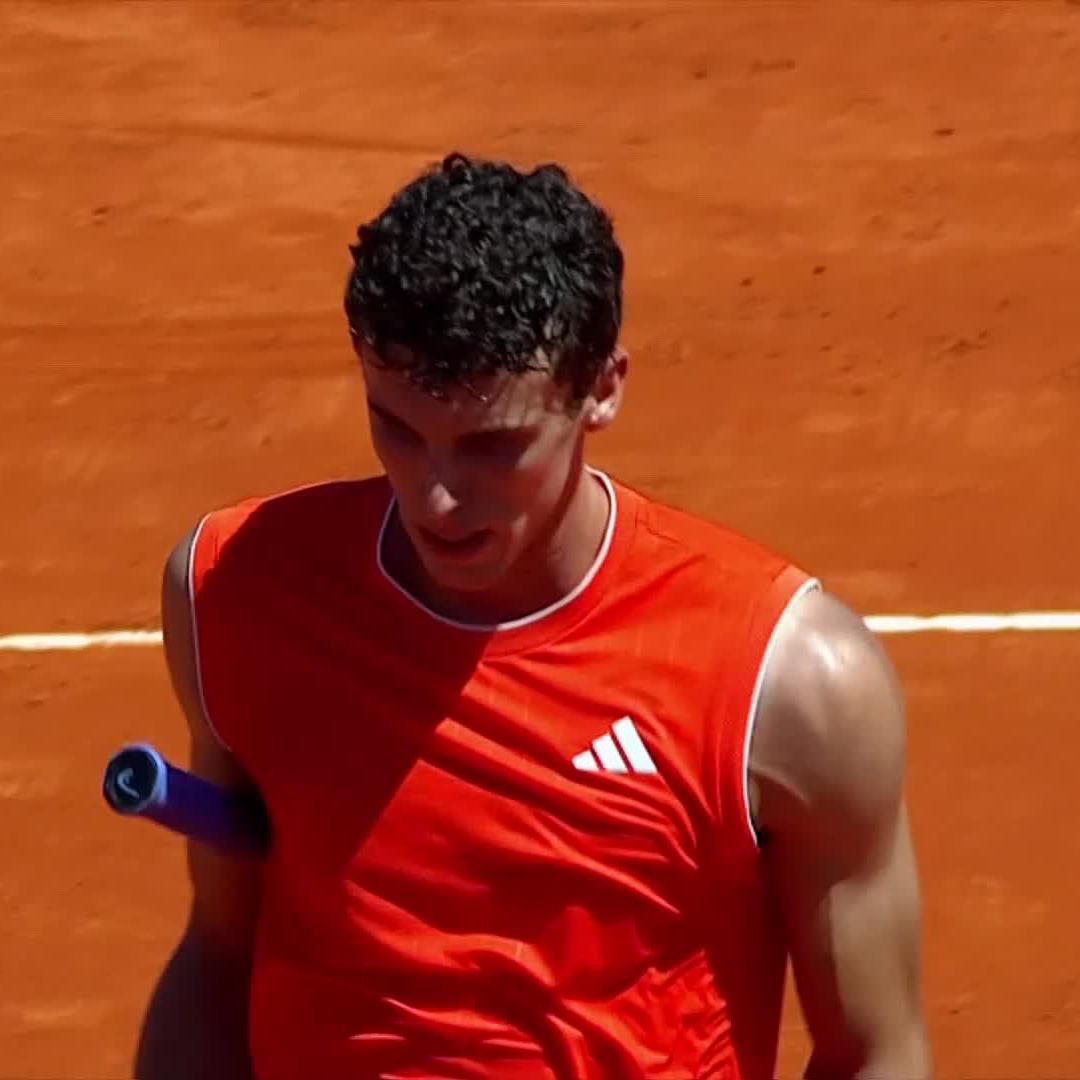 Finished in STYLE 🔥 Juan Manuel Cerúndolo speeds past Altmaier, dropping just 4 games to reach R2 in Buenos Aires! #ArgOpen2026