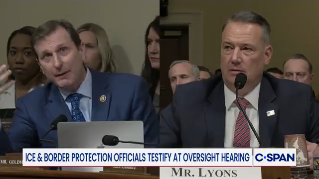 Rep. Dan Goldman to ICE Acting Dir. Todd Lyons: "People are simply making valid observations about your tactics, which are un-American and outright fascist…If you don't want to be called a fascist regime or secret police, then stop acting like one."