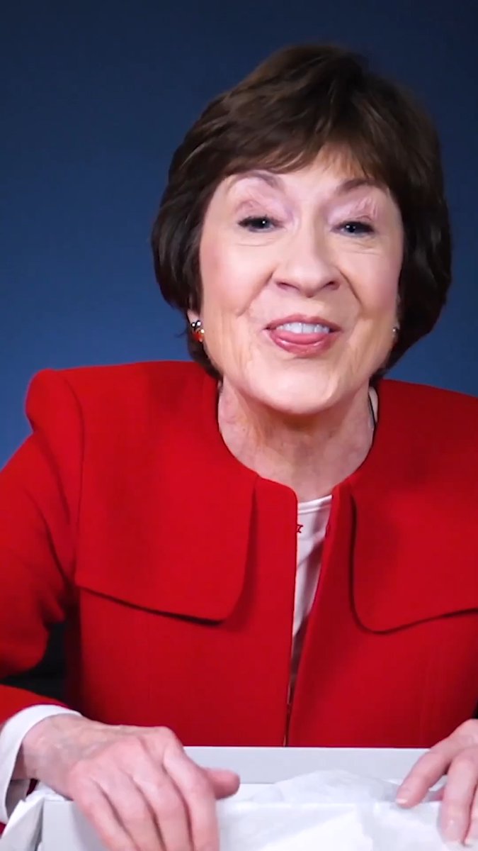 Susan Collins is running...away