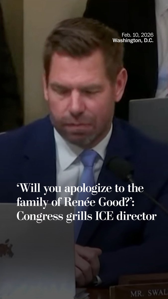 Top Department of Homeland Security officials testified before a House committee on Feb. 10, as the agency faces growing scrutiny over its immigration enforcement tactics. Rep. Eric Swalwell (D-California) questioned Todd M. Lyons, acting director of U.S. Immigration and Customs Enforcement, over ICE’s actions and the deaths of Alex Pretti and Renée Good, who were fatally shot by federal immigration personnel in Minneapolis.