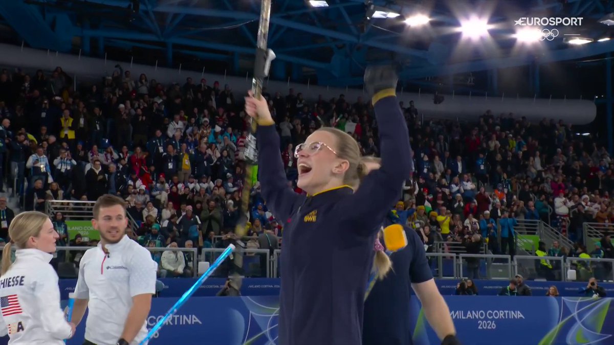 SYSKONEN WRANÅ TAR OS-GULD I MIXED DUBBEL!!! 🇸🇪 📲 Streama hela OS i Milano Cortina 2026 på HBO Max och se det bästa på Eurosport 1.
