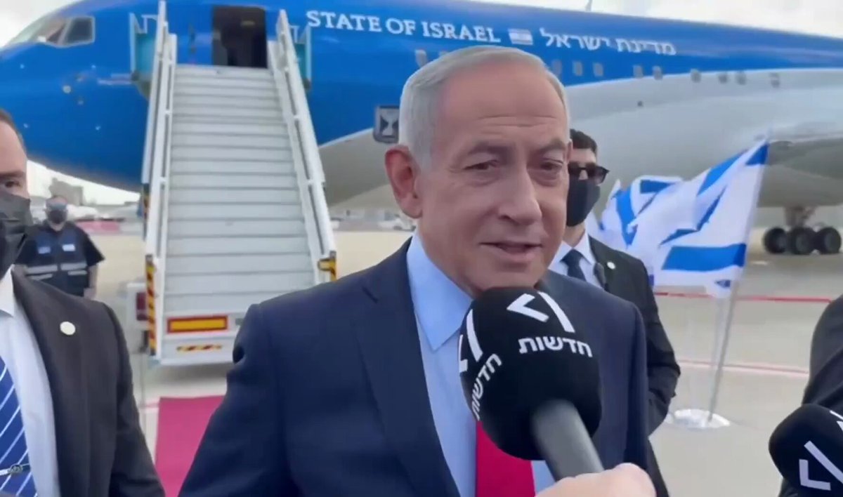 PM Netanyahu takes off to US to discuss #Iran with #Trump 'I will present to the President our perspectives regarding the principles of the negotiations'