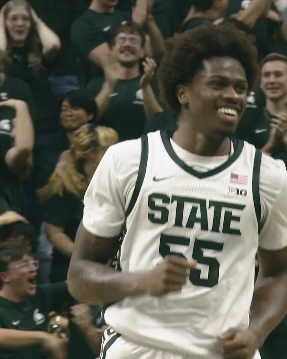 Their faces say it all...the best dunker in college basketball.