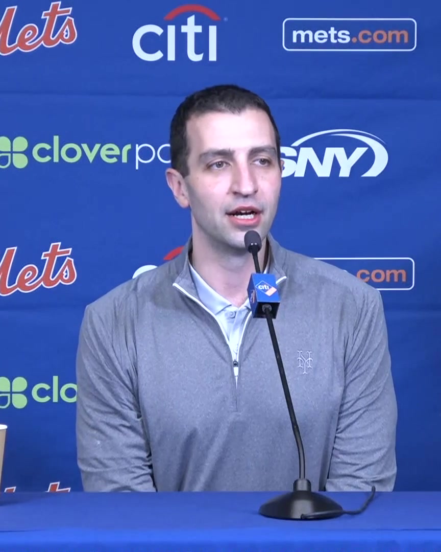 David Stearns announces that Juan Soto will play left field for the Mets this season