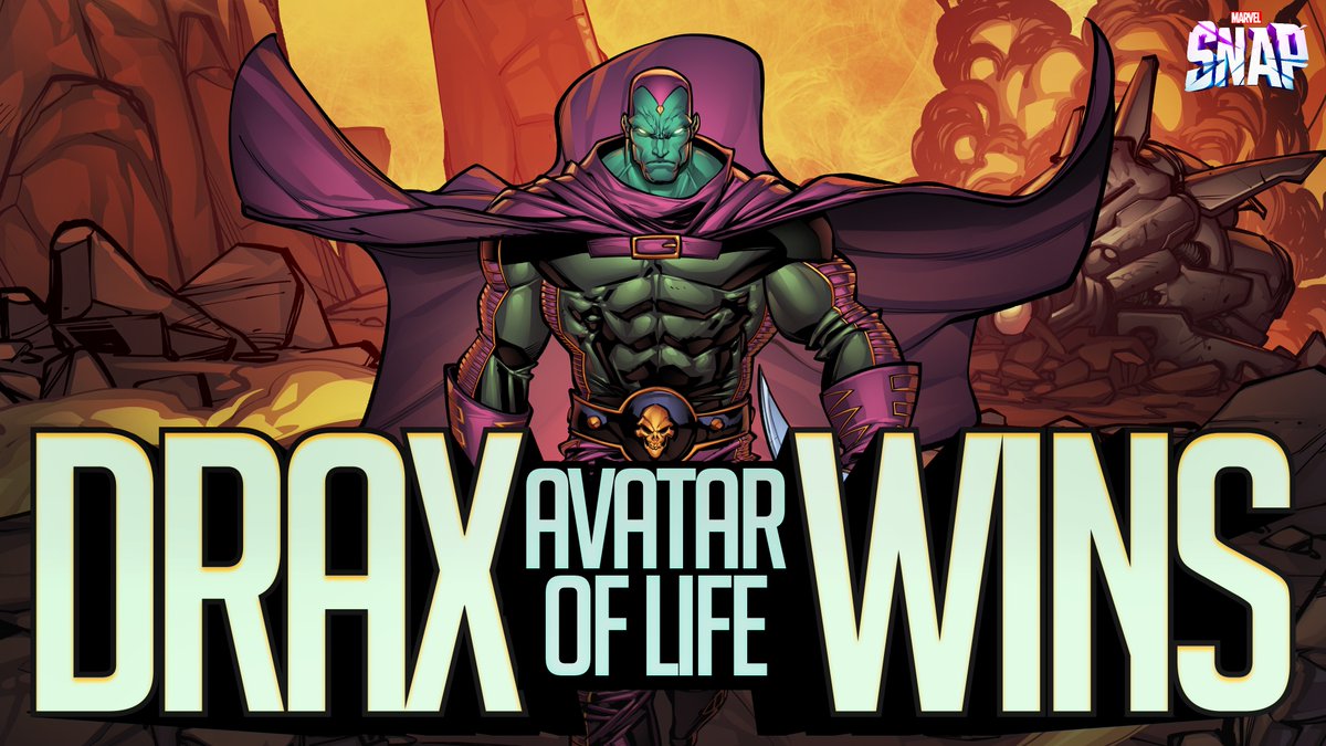 He’s not just hunting threats… he’s healing the cosmos. Drax, Avatar of Life has arrived in Marvel Snap and Ken is here to break it down.