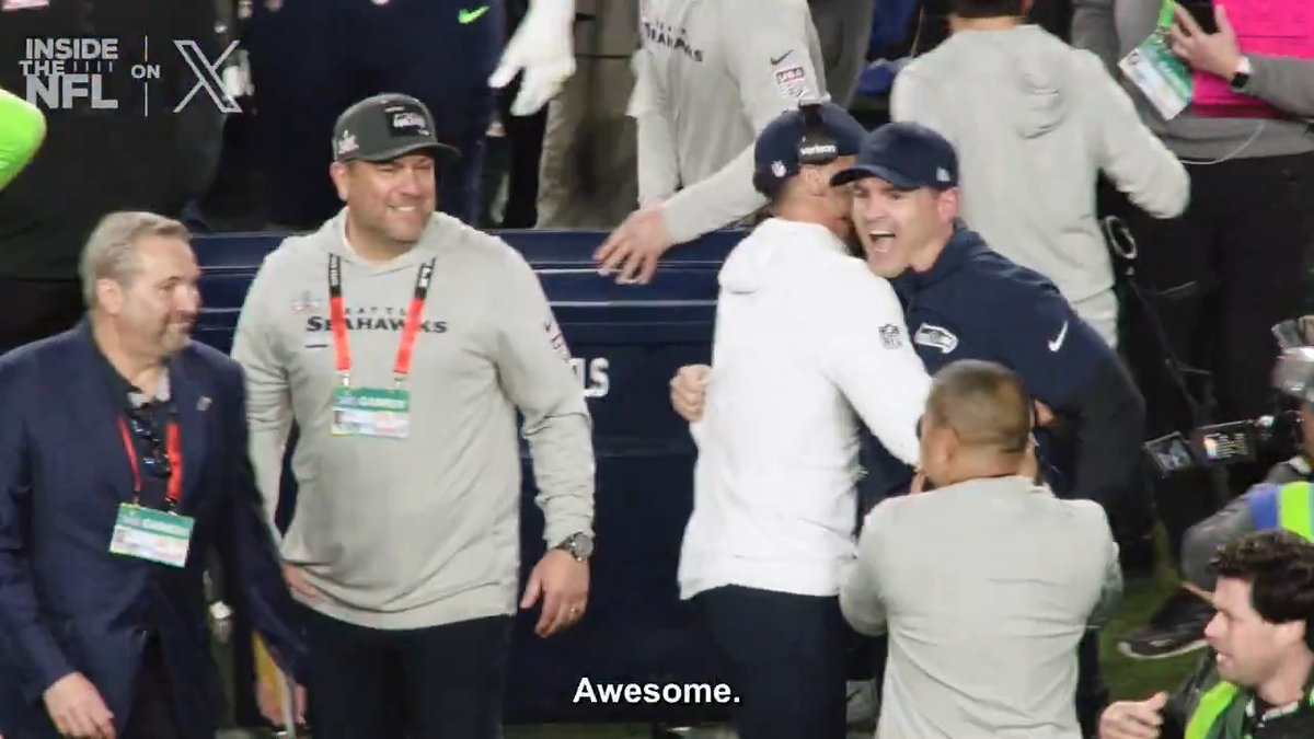 "We won the Super Bowl!" The moment Mike Macdonald became a champ 🥹 Seattle Seahawks Inside the NFL Super Bowl LX Mic'd Up on X