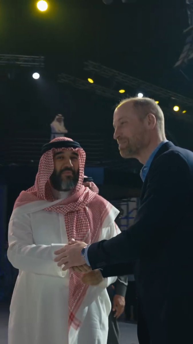 Prince William has begun a politically significant three day visit to Saudi Arabia in an effort to strengthen ties and boost trading and investment. Saudi Arabia and Britain have a longstanding allyship and the UK government requested the trip to rebuild cooperation between the countries. Part of William's visit has included participating in an e-sports tournament, where he dusted off his gaming skills and played with some pros. 📽️ : #PrinceandPrincessofWales #PrinceWilliam
