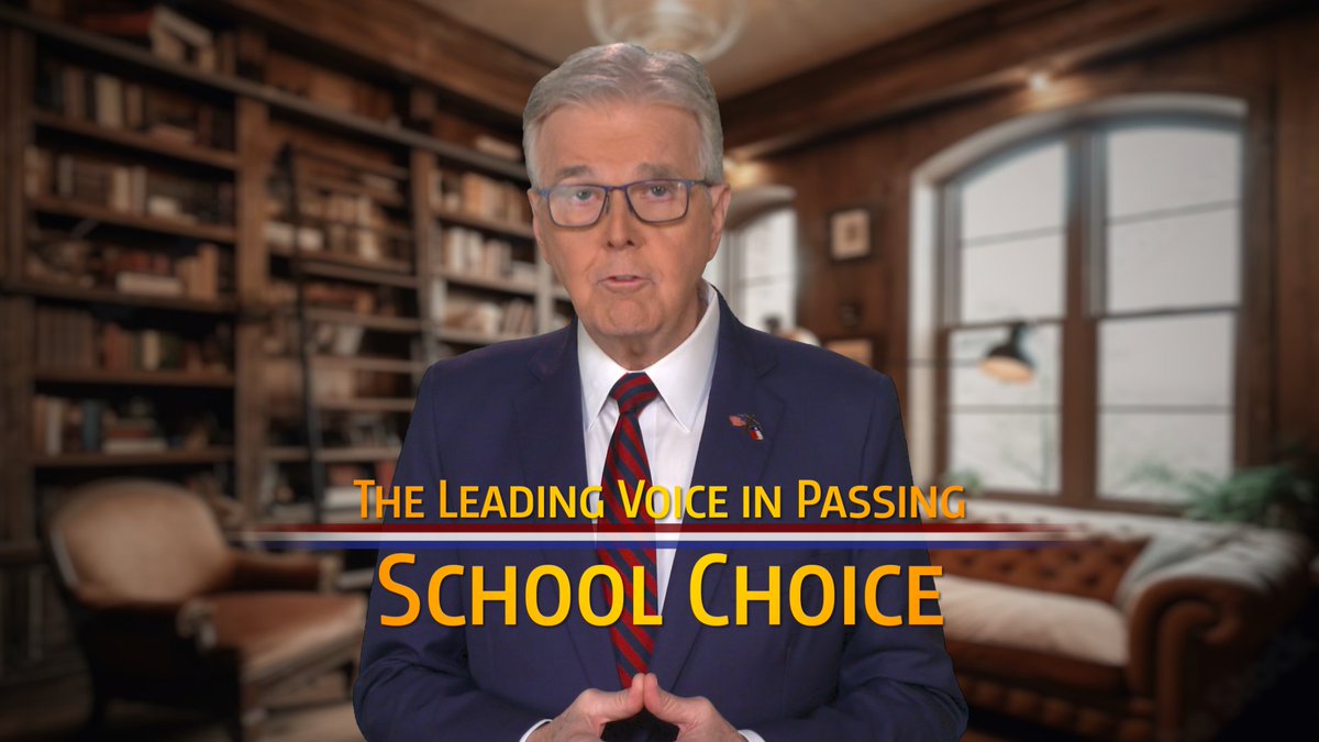 For the past decade, I’ve led the charge to pass school choice for Texas parents and students. Check out my latest TV ad, now airing statewide! #txlege