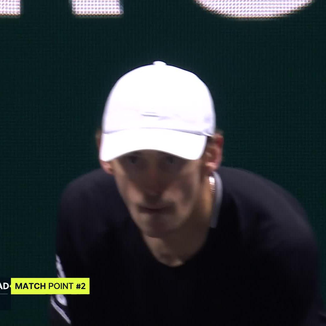 Top seed takes care of business 💼 De Minaur wins a high-quality battle 7-6 6-2 to defeat Fils in Rotterdam #ABNAmroOpen