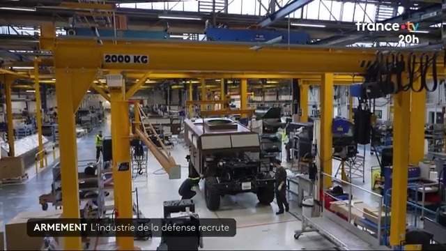 🇫🇷 Thalès, champion français d’un secteur de la défense en plein essor, va recruter 3300 ingénieurs et ouvriers en France. Des villes entières pourraient revivre grâce aux afflux de commandes. #JT20h