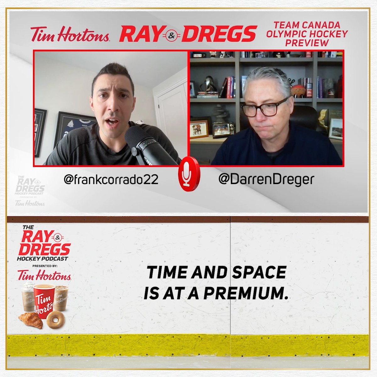 🚨🍁Team Canada Olympic Hockey Preview🍁🚨 Canada's 3-headed monster down the middle likely to give defensemen fits. Darren Dreger & Frank Corrado on this and more in our Tim Hortons Olympic preview show! Find the full pod on your favourite platform here: