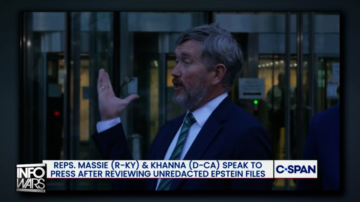 VIDEO: "What I Saw That Bothered Me Were The Names Of 6 Men That Have Been Redacted That Are Likely Incriminated By Their Inclusion In These Files!" Congressman Thomas Massie Reveals What He Saw When Viewing The Unredacted Epstein Files, And He Calls On AG Pam Bondi To Take Action: "You Need To Do A Little More Work!"