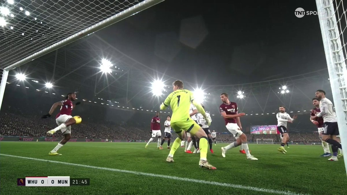WAN-BISSAKA NOT TODAY MAN.