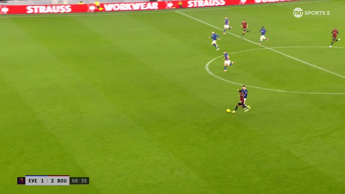 BAD TURNS TO WORSE FOR EVERTON AS O’BRIEN SEES RED 🟥 TNT Sports & discovery+ UK