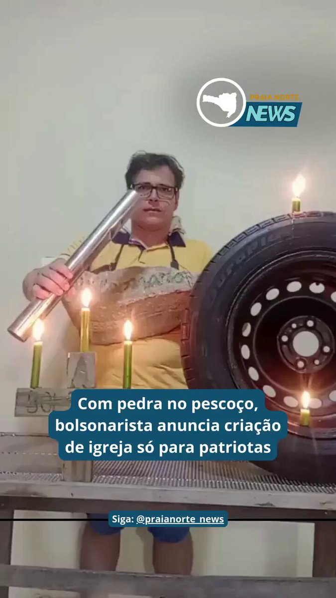 URGENTE! Patriota funda Igreja Bolsonariana!!!!! Em breve essa nova igreja estará até mesmo na pátria mais amada pelos patriotas: ESTADOS UNIDOS DA AMÉRICA.