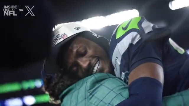 These reactions 🥹 The moment the Super Bowl win set in for the Seattle Seahawks