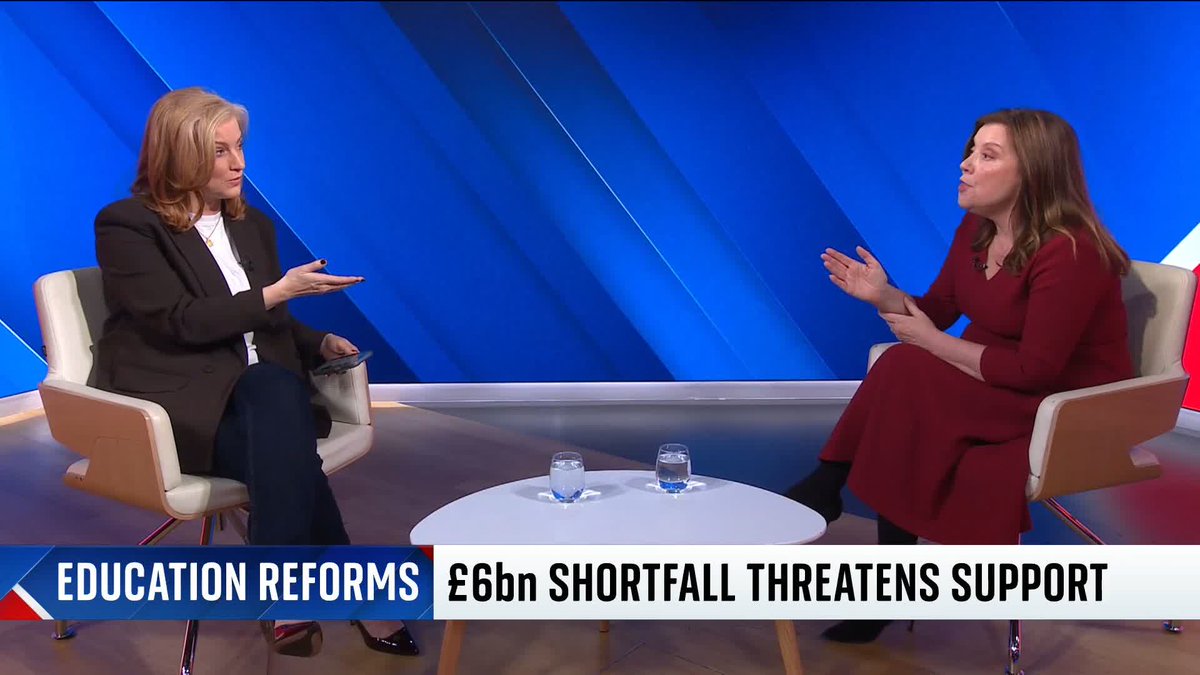 'We need to rethink the system'. The children's commissioner Dame Rachel de Souza speaks to Sarah-Jane Mee about the £6bn black hole in funding for the special educational needs system. #TUKT 📱 📺 Sky 501 and Youtube