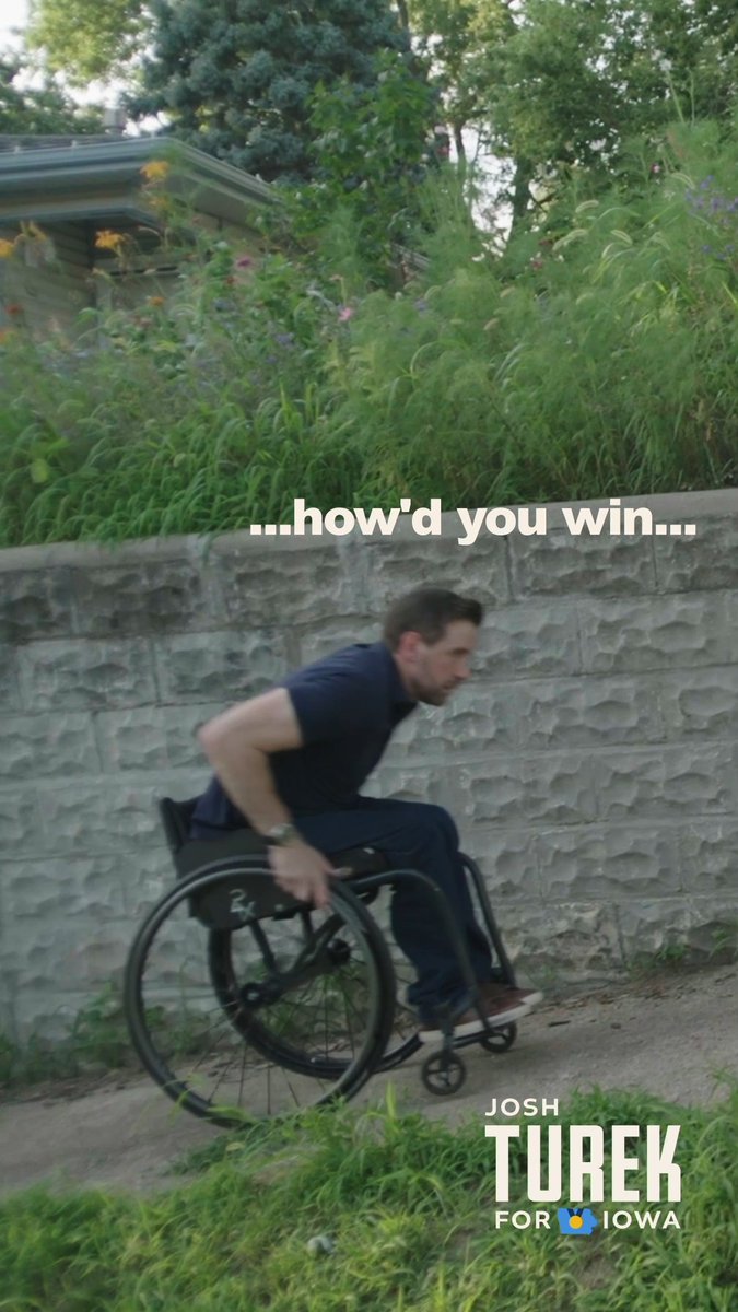 I represent the reddest seat won by a Democrat in 2024. I did it by dragging my wheelchair up stairs to have face to face conversations with Iowa voters, because I’m committed to being their voice in Des Moines. I’ll take that same commitment to Washington. Help me get there by chipping in today: