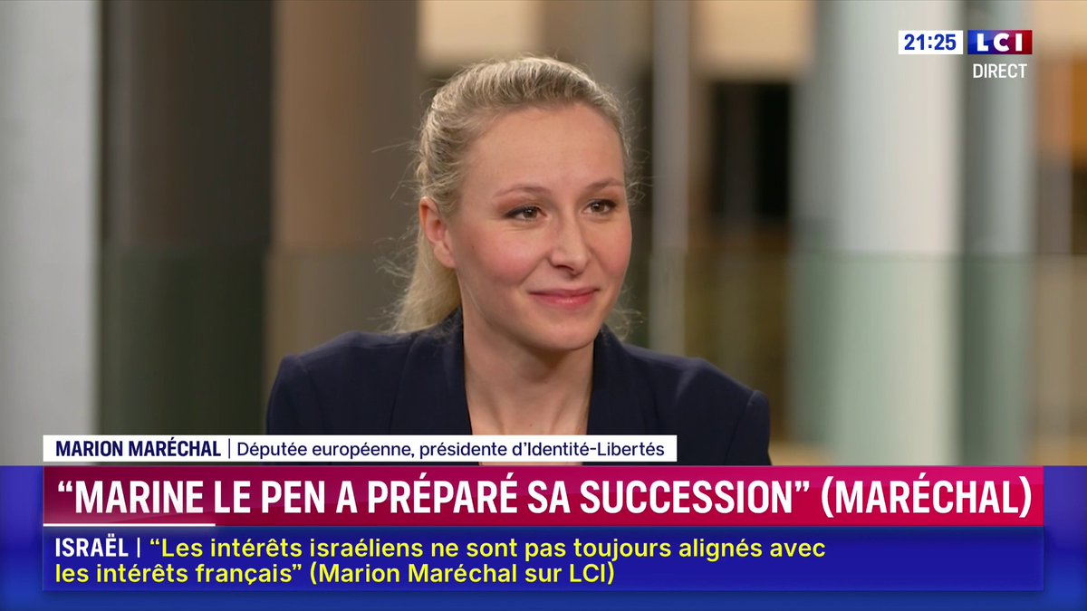 🗣️ Marion Maréchal explique à Darius Rochebin s'être rapprochée de Jordan Bardella ⬇️